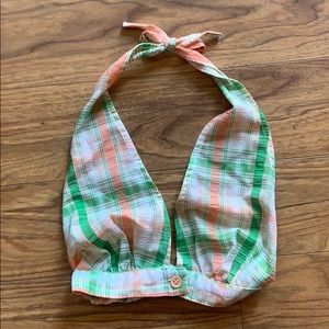 Vintage Country Style Halter Top